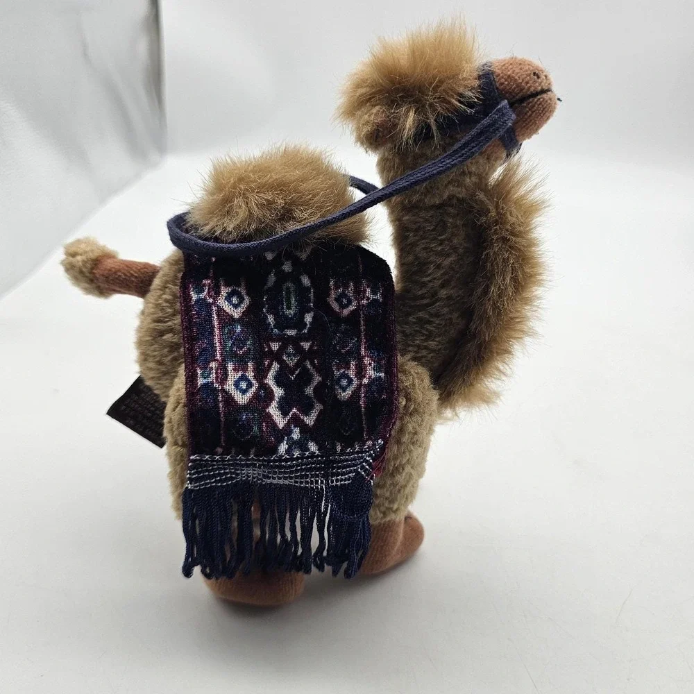 Vintage Ty Camel Plush‎ Stuffed Animal Toy Small Brown Saddle 1993 Washable Cute